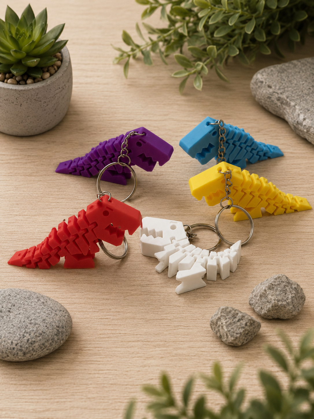 Flexi Rex kulcstartó